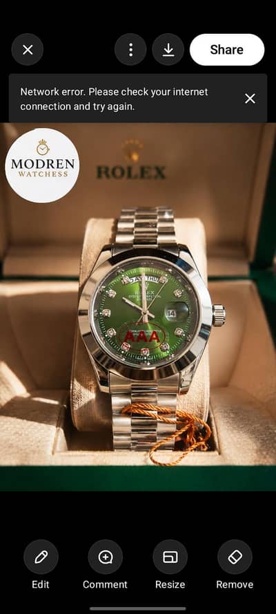 Rlx Day date style luxury watch