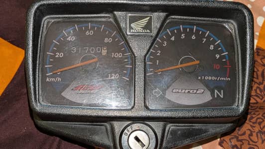 cg honda 125 22 model meter all working condition
