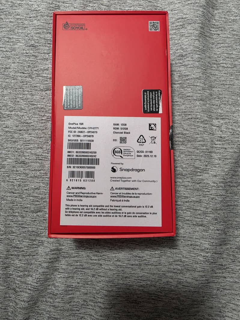 One Plus 15R 0