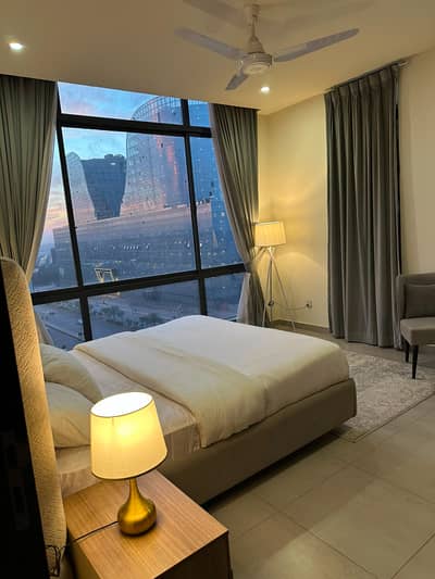 2 Bed Luxury Fully Furnished Corner Apartment | 1700 Sq Ft | Open View | Main Expressway Gulberg Greens