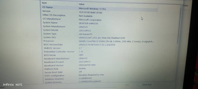 core i5 5th generation ram 8gb ssd 128gb condition good dubel bettry
