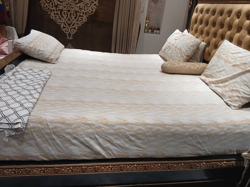 king size bed Set with dressing 3