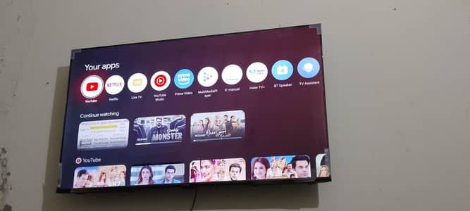 Haier android Led k85 50 inch