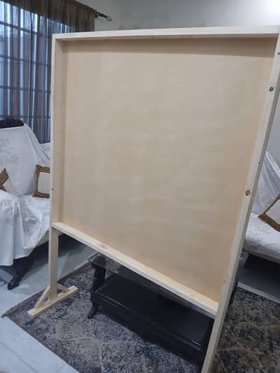 Wooden notice board cont 03215053555