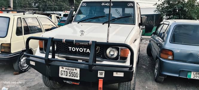 Toyota Land Cruiser Jeep Manual Punjab Number