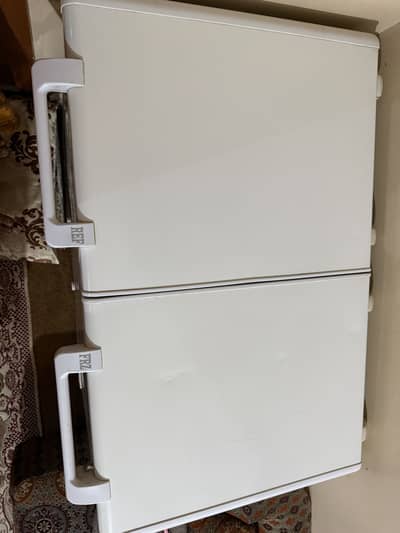 White colour Haier deep freezer