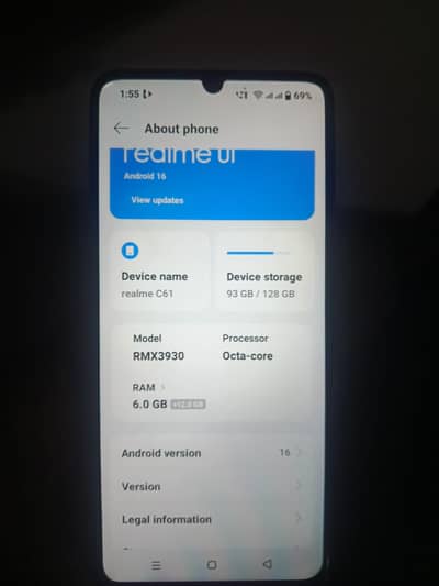 Realme C61