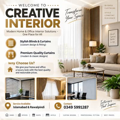 Curtains & Blinds | Zebra Blinds | Window Blinds | Office Blinds