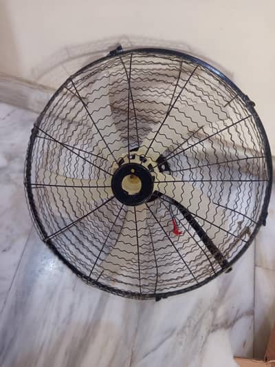 DC 12 volt fan with wall stand