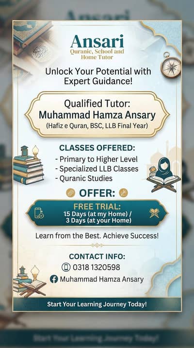 Tuition and Quran Tutor