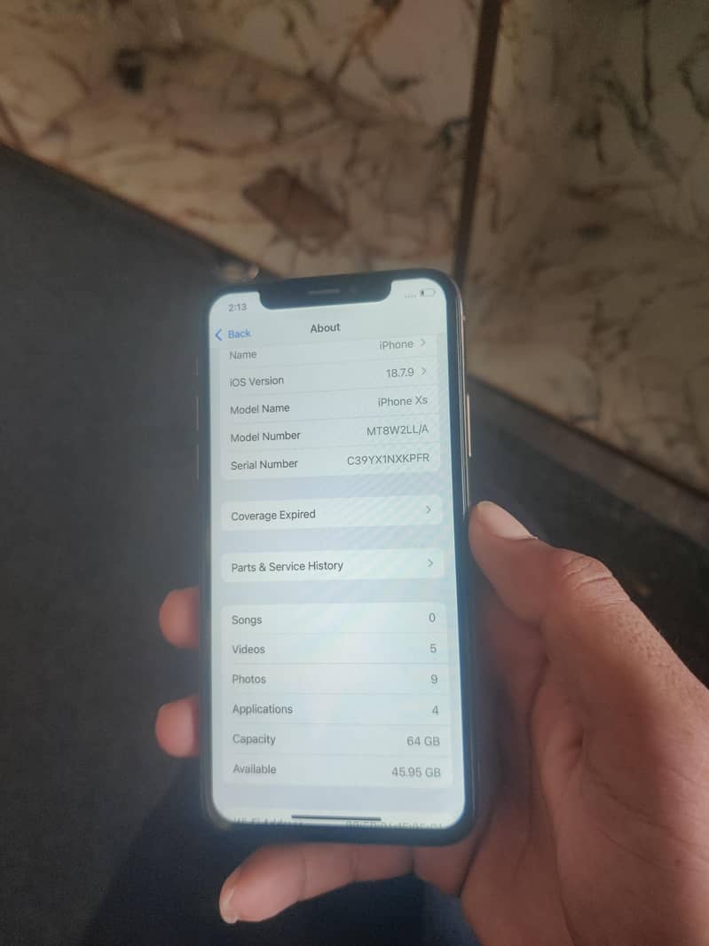 Apple iPhone XS 5