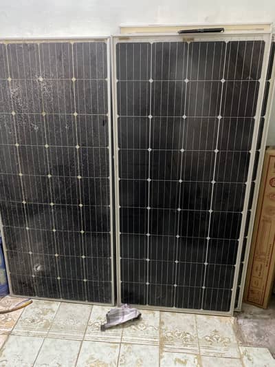 5 Solar Panels – Mixed Wattage 150W, 160W, 180W & 220W