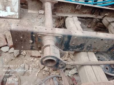 Toyota Dayna frame 2 piece sath front thari