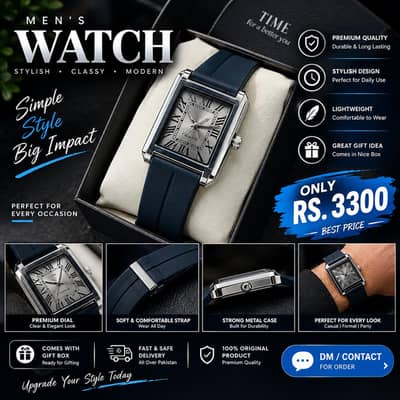 Men’s Stylish Luxury Watch | Premium Design | New | Style