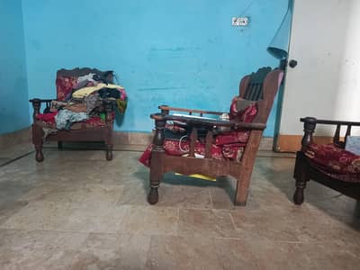 5 seatwer sofa sets with cushion use shessham wood sofa urgent sell