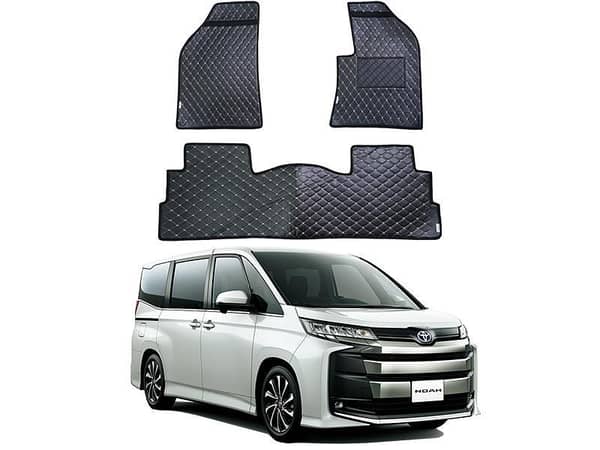 Toyota Noah 7D Floor Mat ( Flat Style ) 7PCS - Model 2014-2021