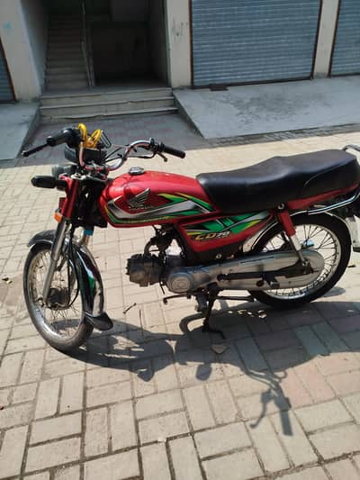 Honda cd70 mdel 2022 1st owner complete papers with biomatirc