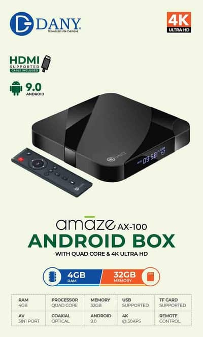 Dany Amaze AX-100 Android TV Box
