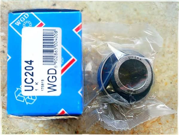 WGD UC204 Ball Bearing | WGD UC204 Ball Bearing | High-Quality Pillow Block Bearing | Durable and Reliable for Industrial Applications | Easy Installation and Long-Lasting Performance