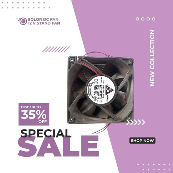 DC 12V Brushless Fan