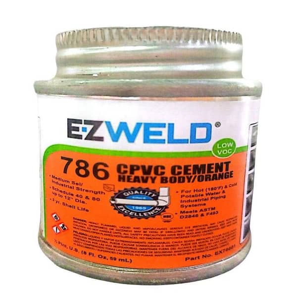 CPVC Cement Solvent EZ WELD 786 | PVC Cement Solvent EZ WELD 786 | 59ML EZ WELD SOLOTION | CPVC Cement Solvent EZ WELD 786 | PVC Cement Solvent EZ WELD 786 | 59ML High-Quality Adhesive Solution for Pipe Bonding