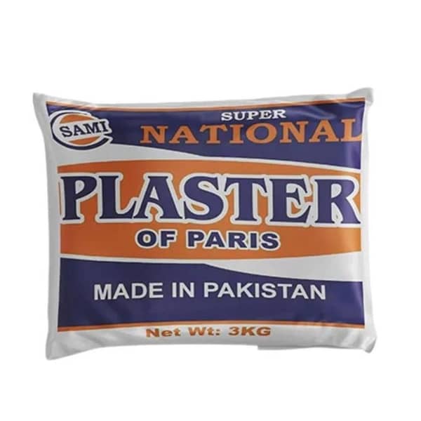 PLASTER OF PARIS CHEMICAL POWDER ONE KG | Plaster of Paris Chemical Powder 1kg | High-Quality Plaster for Molding, Sculpting, and Construction | Durable & Versatile