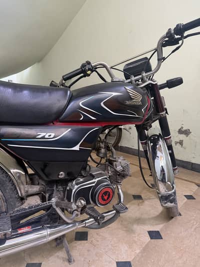 honda cd 70 cc golden number