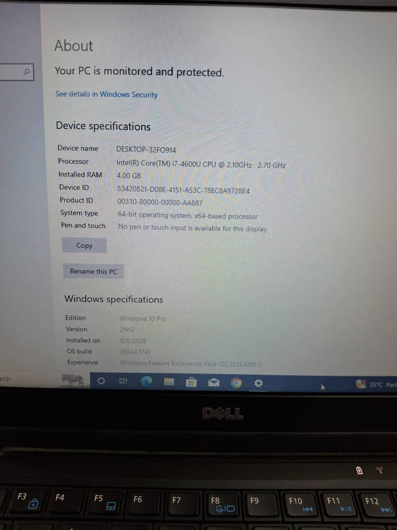 Dell latitude E7240 3