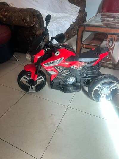 Kids bike with a good battery backup for sale