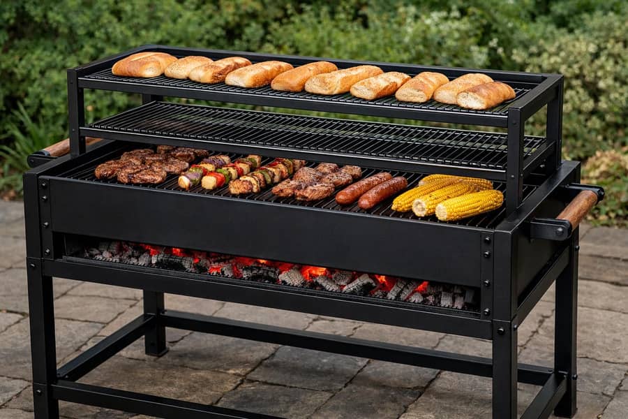 BBQ Stand Foldable 0