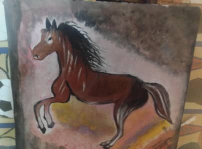 horse painting buitiful please buy