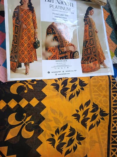 lawn 3pcs suits