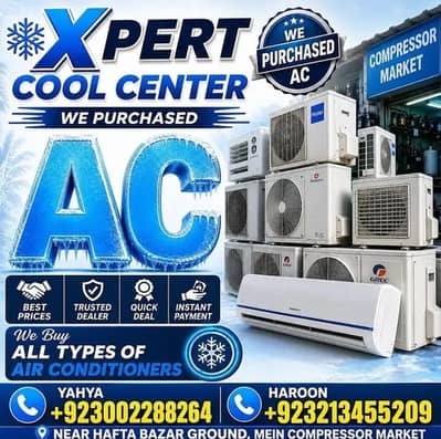 Old Used AC Buyer in Karachi | Split & Window AC Purchase