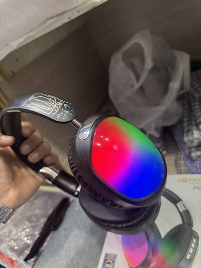 Pg929 head phone LED lighting wireless