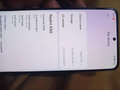 Xiaomi Redmi K50