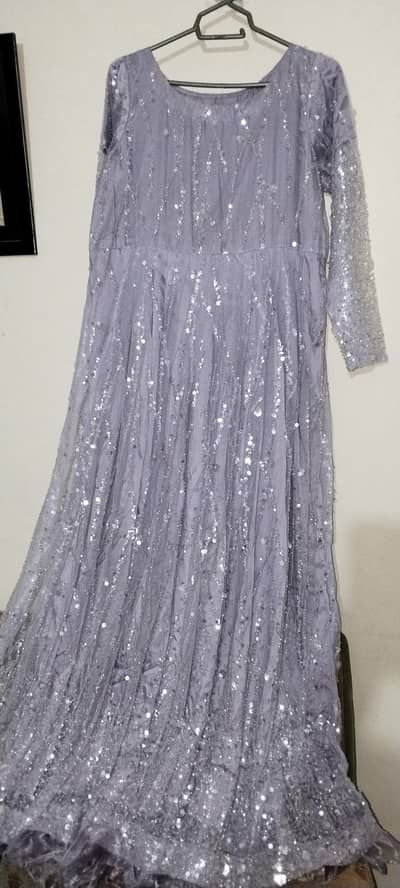 Best quality net fancy maxsi Parpal color medium size