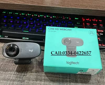 Logitech C310 USB Webcam | Logitech C270 720p Webcam with Mic | COD