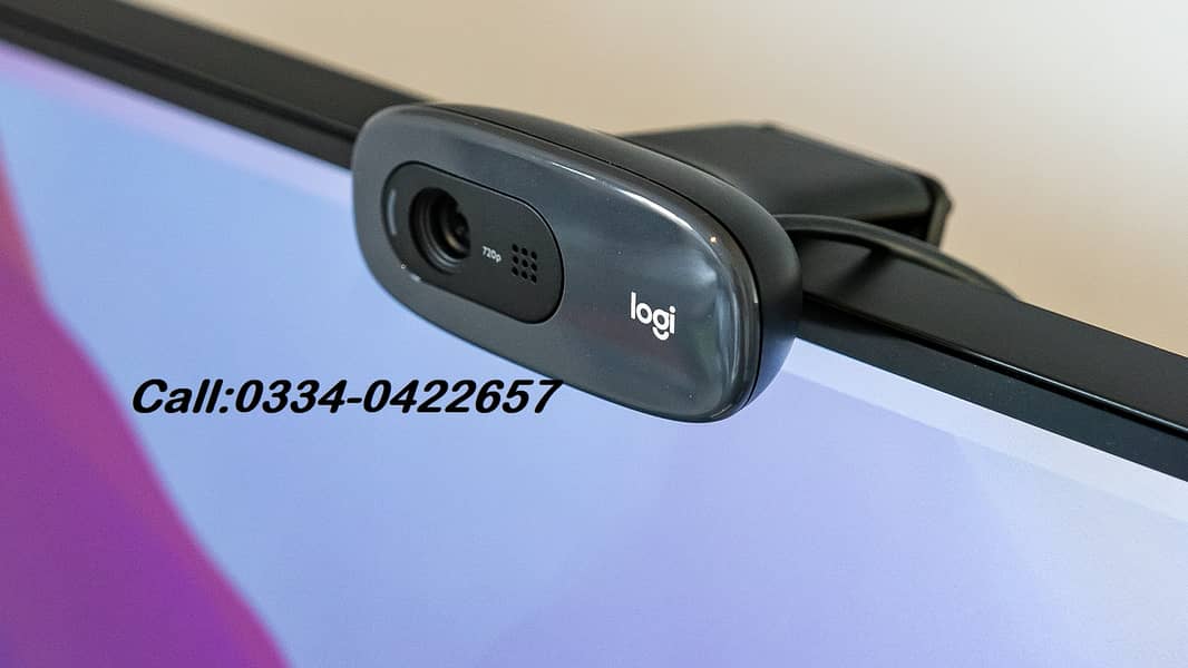 Logitech C310 USB Webcam | Logitech C270 720p Webcam with Mic | COD 2