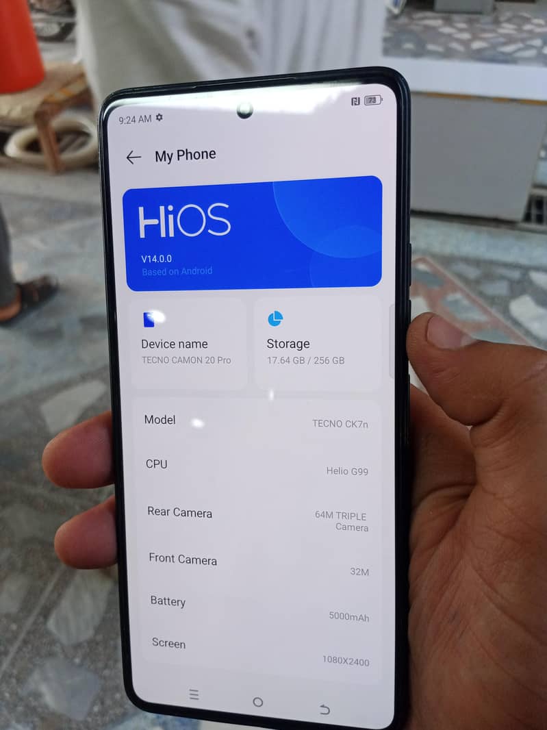 Tecno CAMON 20 Pro 1