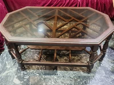 Two Used Wooden Table For Sale
