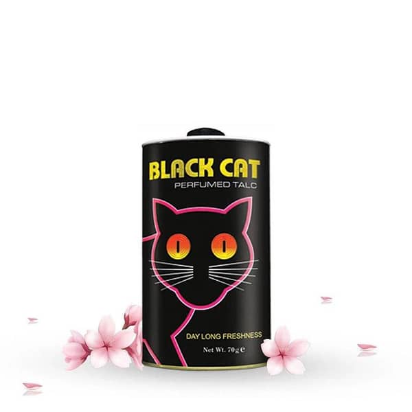 Black Cat Classic (70g) Talcum Powder