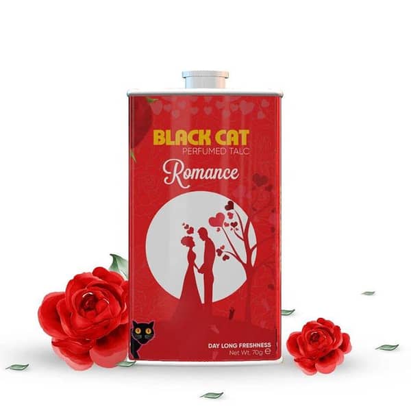 Black Cat Romance (70g) Talcum Powder