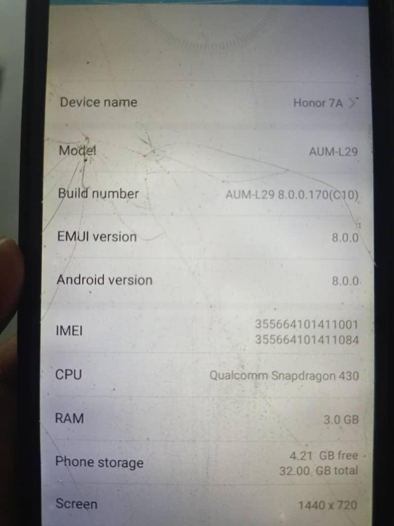 Honor 7A 1