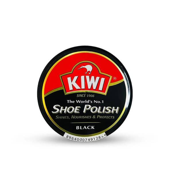 Kiwi Black Shoe Polish (45ml)