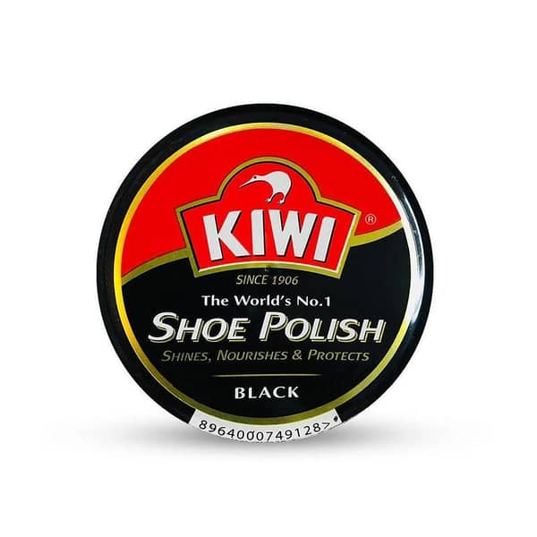 90ml Black Shoe Polish by Kiwi