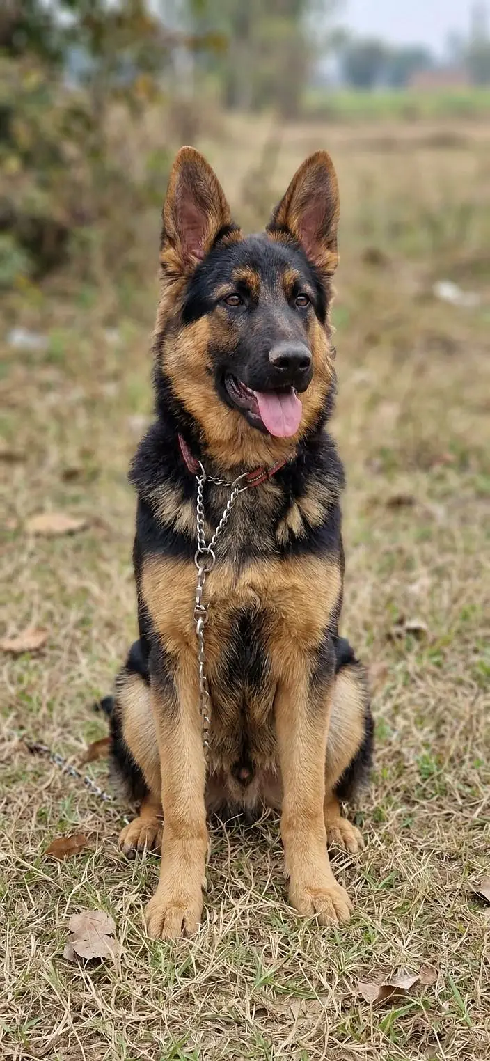 stock coat german shapherd — photo 2