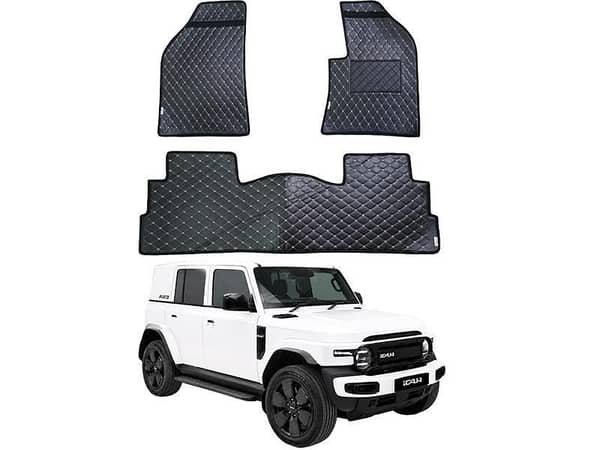 iCAUR V23 7D Floor Mat ( Flat Style ) 3PCS - Model 2026