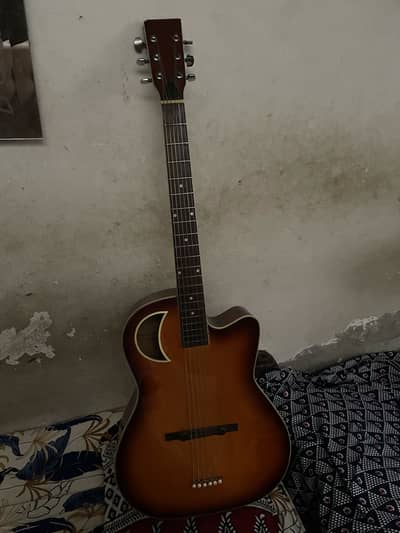 Acoustic Guitar 6 String Cutaway – Good Sound | Excellent Condition