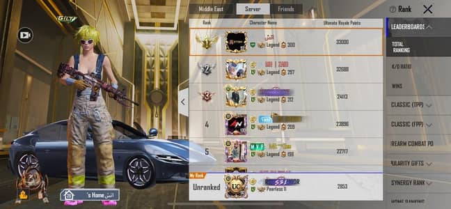 pubg paid Legend and conqueror