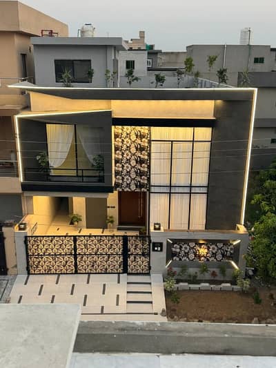 10 Marla Brand New Modern Design House For sale Canal Garden Near Bahria Town